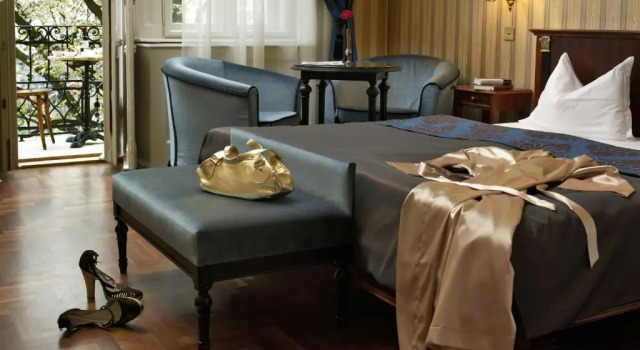 Двухместный номер Deluxe с балконом Gerlóczy Boutique Hotel