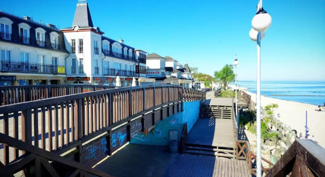Апартаменты Deluxe Apartament PLANETA MIELNO - 2 minuty od plaży ! ! !