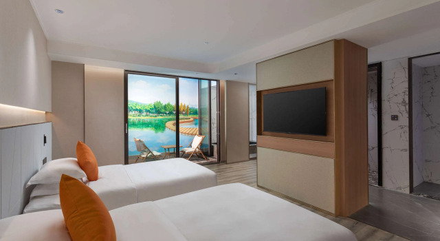 Hawthorn by Wyndham Honghe Mile Hot Spring, Book Hotel Hoteller og overnatningssteder i Miyang, Hotel