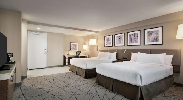 Четырёхместный номер Accessible Hilton Garden Inn Springfield