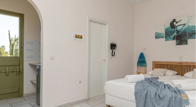 Люкс Deluxe Studios Vrettos Beachside Hotel