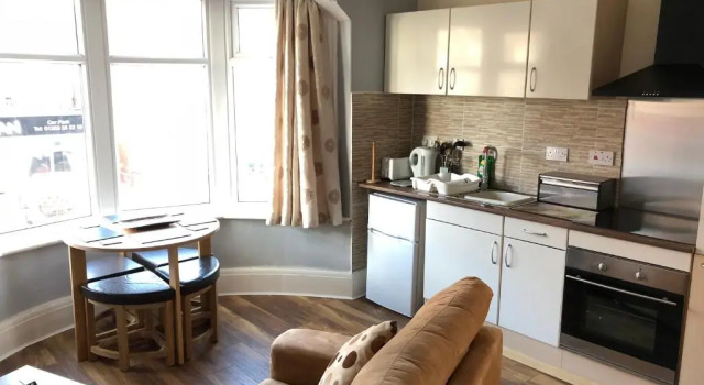 Студия с видом на море San Remo Apartments Blackpool