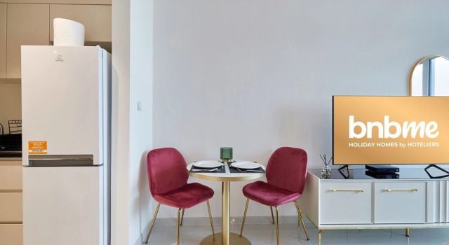 bnbme | Damac Hills Carson Tower | STUDIO