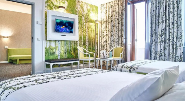 Семейный люкс Deluxe Continental Forum Sibiu