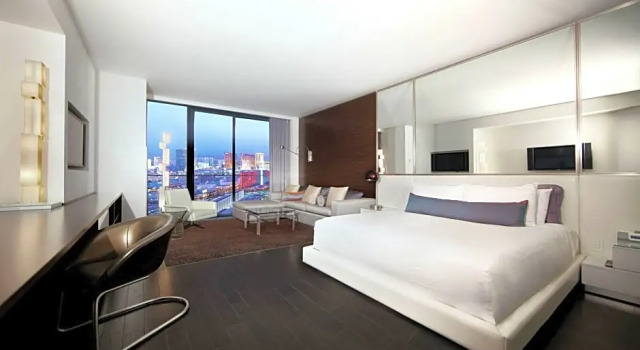 Двухместный люкс Palms Place One Bedroom Suite 1220 sqft