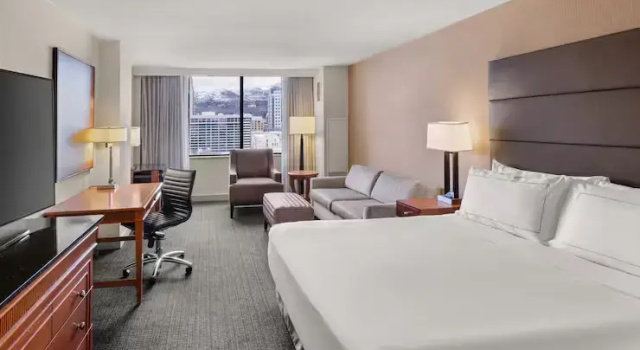 Номер Deluxe Hilton Salt Lake City Center