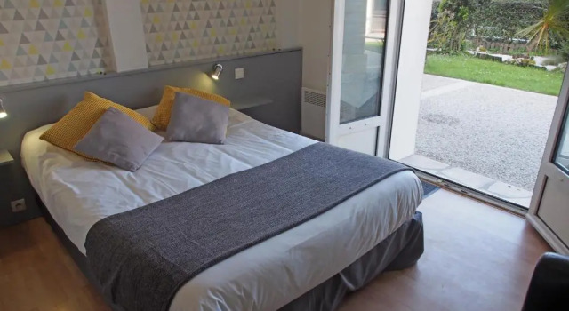 Двухместный номер Standard с видом на сад Hotel Belle Vue Royan