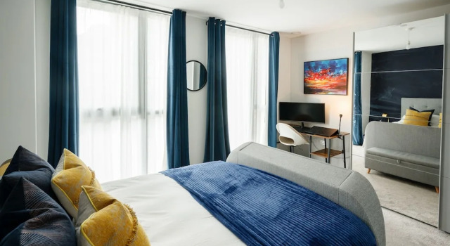 Lovely 1-bed Apartment in London, Varaa Huoneisto Asunnot kohteessa Merseyside, Huoneisto