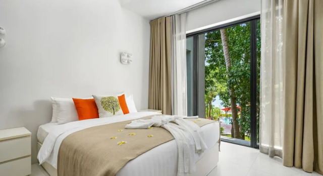 Serene Escape at Asia Blue Villa One - Your Luxurious 3-Bed Villa Retreat Awaits, Забронировать Вилла Коттеджи Ко-Пханган, рядом с Пляж Хаад Яо, Коттедж