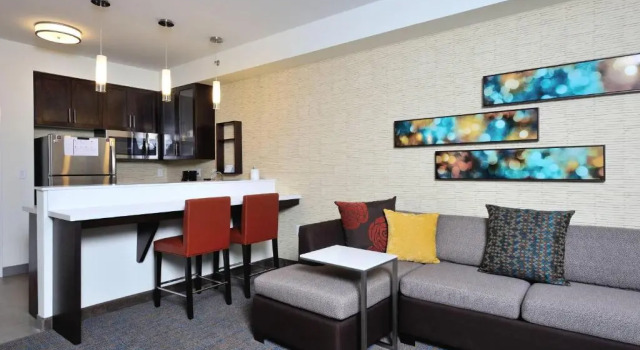 Четырёхместная студия Residence Inn Houston Tomball