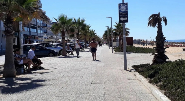 Коттедж с балконом T1 Mira Praia 7 50M Praia Vista MAR Wi-fi 4 Pessoa