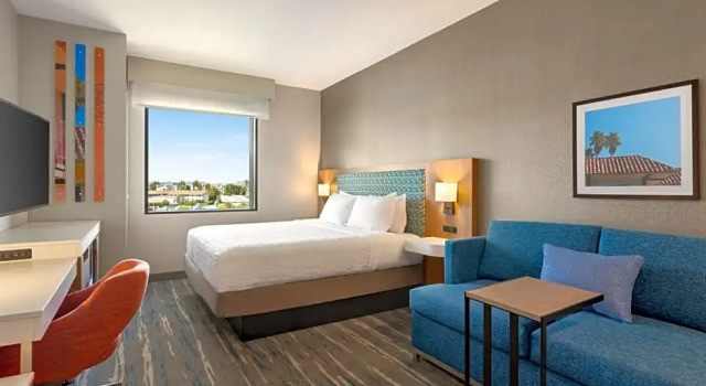Люкс Standard Hampton Inn & Suites San Mateo-San Francisco Airport
