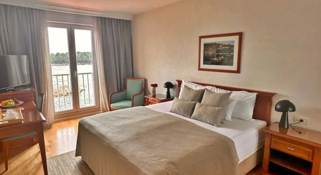 Двухместный номер Deluxe с видом на море Hotel Bozica