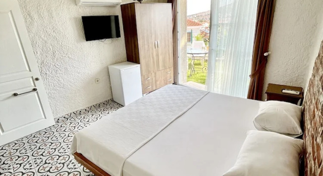 Двухместный номер Deluxe с балконом и с видом на море Villa Veria
