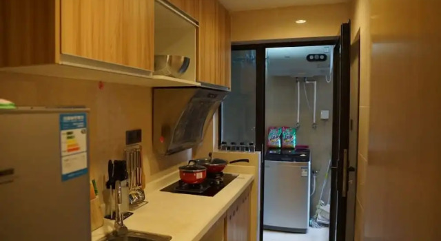 Апартаменты с 2 комнатами Guangzhou Xiwuju Service Apartment