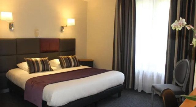 Номер Comfort Hôtel Spa & Restaurant Ô Pervenches