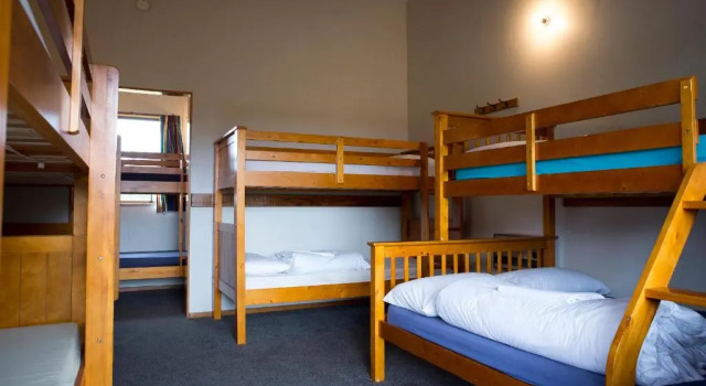 Кровать в общем номере Glentanner Park Centre