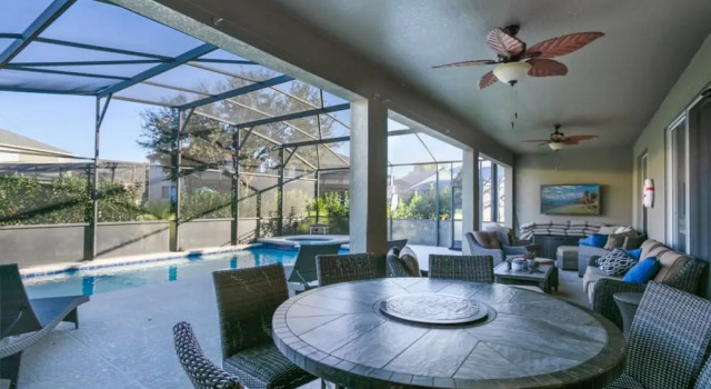 Вилла 6 Bedroom Disney Home Lanai Screened Pool Spa