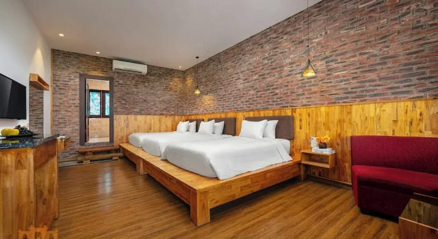 Трёхместный номер Deluxe с красивым видом из окна Asean Resort - Shiki Onsen & Spa