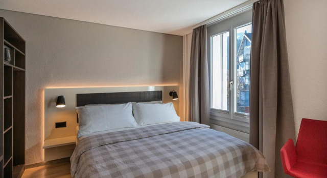 Camera doppia Economy Hotel Derby Interlaken - Action & Relax Hub