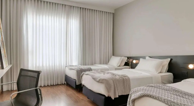 Трёхместный номер Standard Mercure Belo Horizonte Lourdes