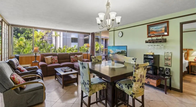 Haleakala Shores A-308 - Ocean/mountain Views, Stylish 2br/2ba, Lanai, AC, Wi-fi, Забронировать Апартаменты/квартира Уэйлея Мауи