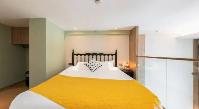 Четырёхместный семейный люкс c 1 комнатой Zhoushan Chun Yu Autumn House Loft holiday apartment(near the mount Putuo)