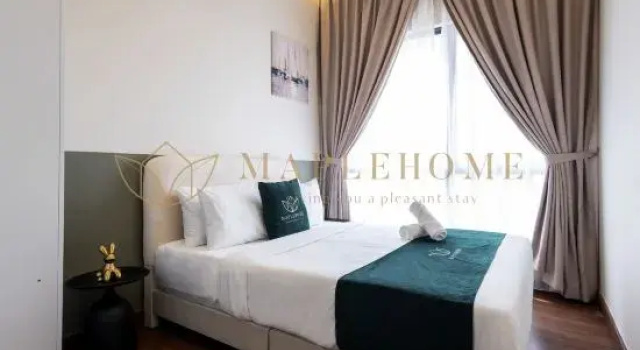 Люкс Deluxe с 3 комнатами Sunsuria Forum Premier Suites Setia Alam