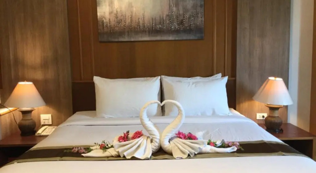 Номер Deluxe с видом на бассейн Siamgrand Hotel