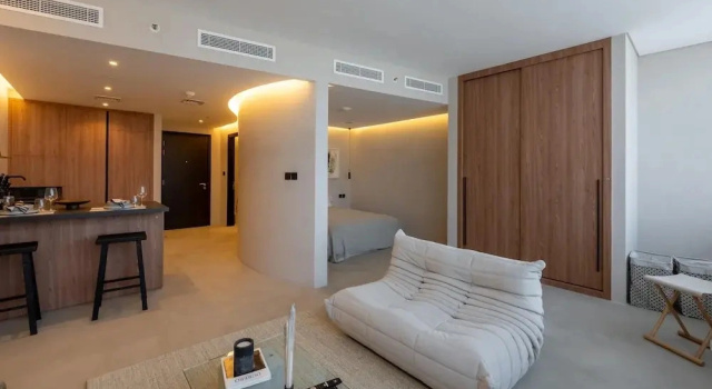 Minimalist Difc Studio w Pool Gym, Забронировать Апартаменты/квартира Отели Дубая с парковкой, рядом с Дубайский международный финансовый центр, Парковка