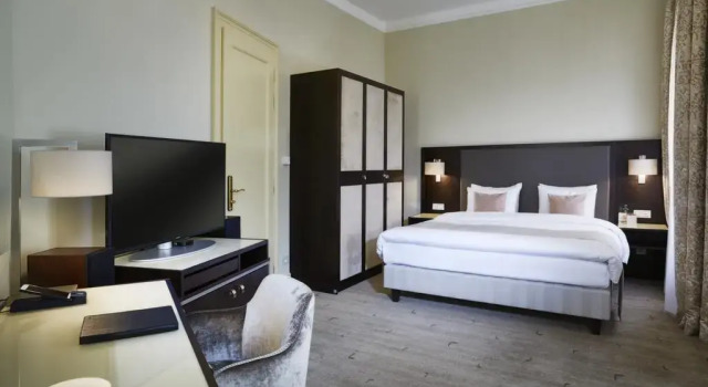 Luxo quarto Aria Hotel