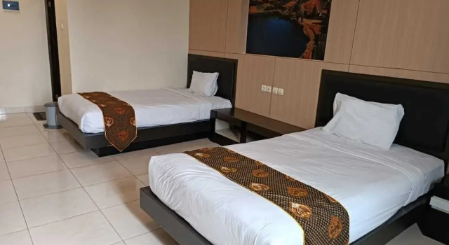 Номер Deluxe Shafira Hotel Yogyakarta