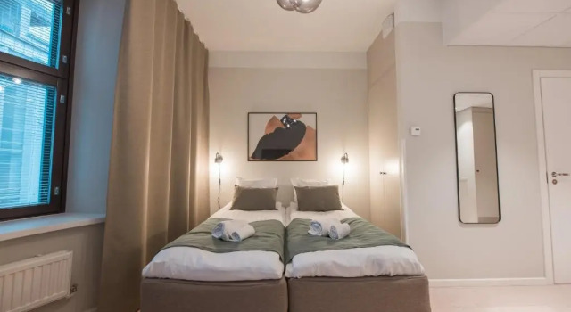 Студия Forenom Aparthotel Tampere Kauppakatu