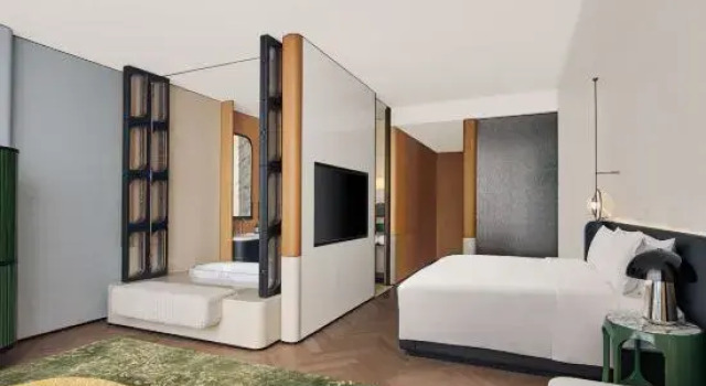 Номер Standard Waldorf Astoria Shanghai Qiantan