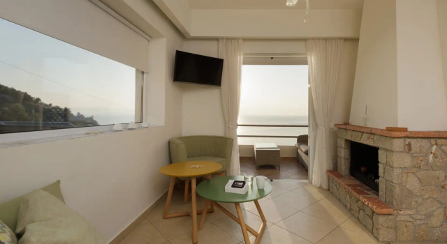 Люкс с видом на море Blue Horizon Suites