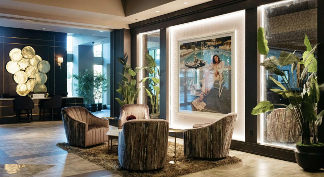 Двухместный люкс c 1 комнатой The Axis Moline Hotel, Tapestry Collection By Hilton