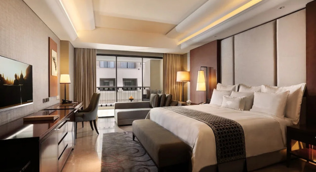 Camera doppia Premier con balcone Tentrem Hotel