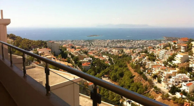 Апартаменты Panoramic Voulas View Apartment