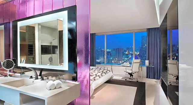 Двухместный гостевой номер Standard W Bangkok Hotel