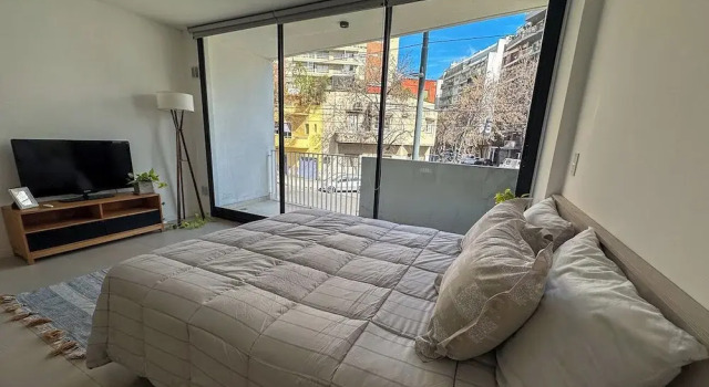 RentUp - Palermo · estudio con balcón y piscina & terraza
