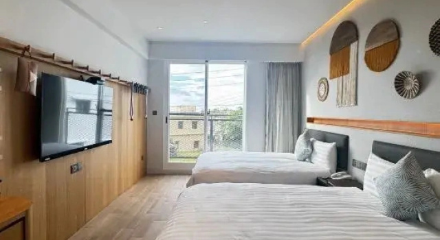 Номер Standard с видом на горы Hotel Hayata Lagom 泊思紅柴居