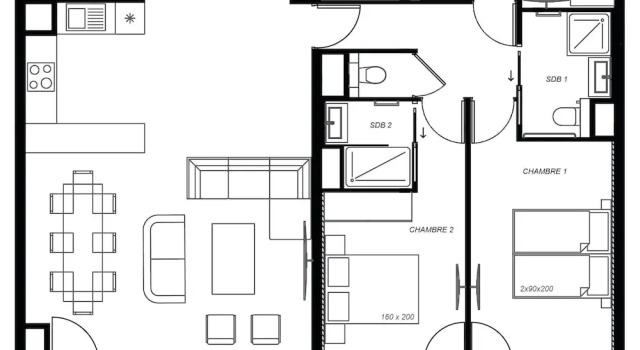 Апартаменты Deluxe Lodge des Glaciers