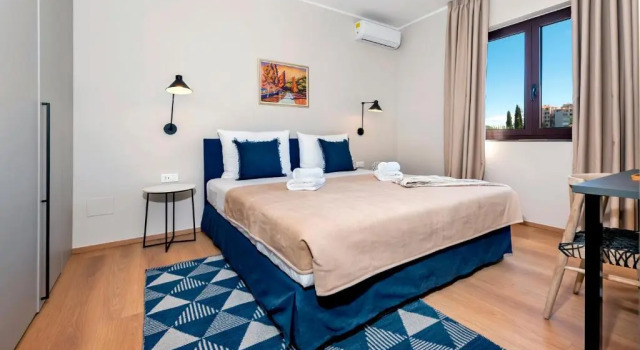 Двухместный номер с балконом Sunset Residence Rovinj