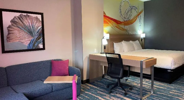 Двухместный номер Deluxe La Quinta Inn & Suites by Wyndham San Antonio Seaworld LAFB