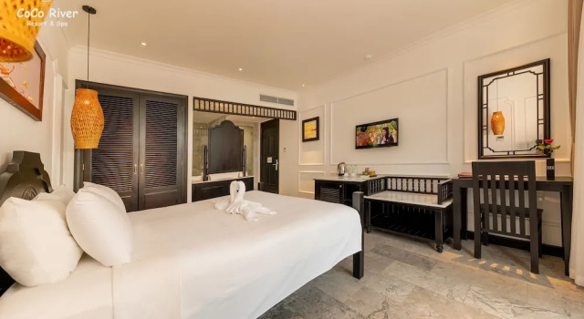 Двухместный номер Deluxe с видом на сад Hoi An Coco River Resort & Spa