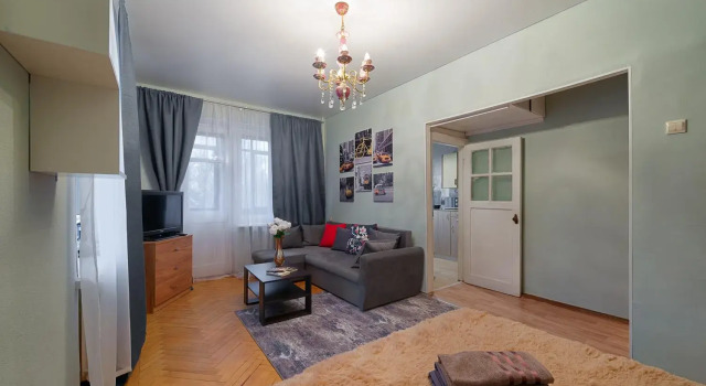 Апартаменты с балконом Comfort Homes на переулке Стрельбищенский 4