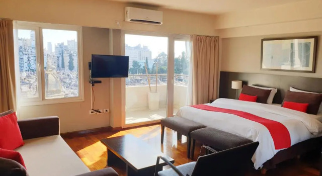 Двухместный люкс with front view Urban Suites Recoleta Boutique Hotel