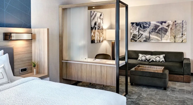 Люкс SpringHill Suites by Marriott Tampa Downtown