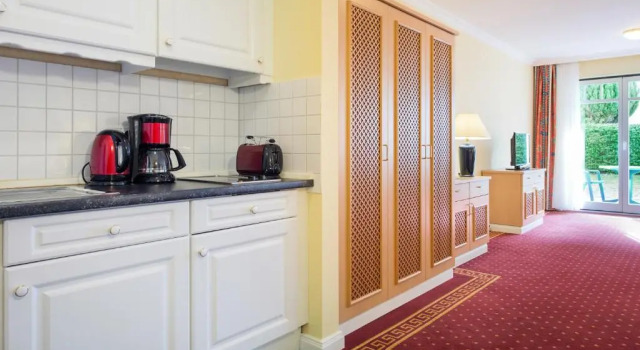 Апартаменты с частичным видом на океан Aparthotel Kühlungsborn, Villa am Konzertgarten