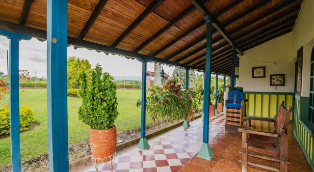 Hacienda Araucaria Habitacion 10, Reservar Casa de férias Moradias em Quindio, Vila